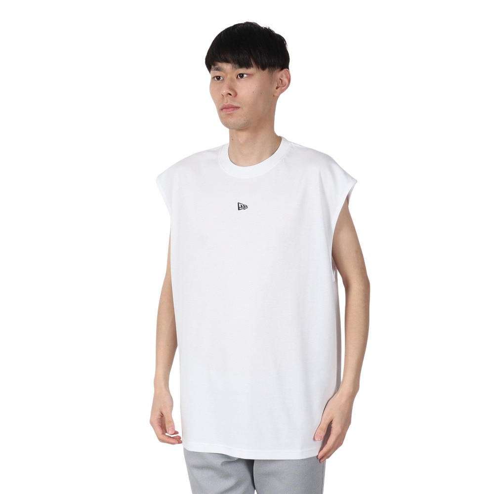 ニューエラ（NEW ERA）（メンズ、レディース）オーバーサイズド フレンチスリーブ パフォーマンス Tシャツ Wordmark 14410207