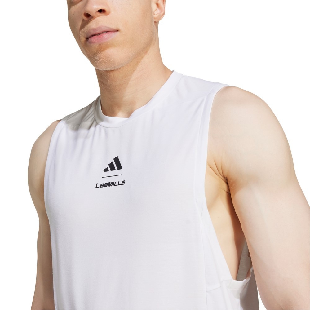アディダス（adidas）（メンズ）Les Mills グラフィック タンクトップ JJ1434-J1434
