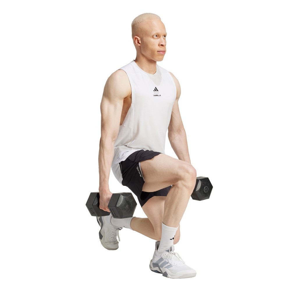 アディダス（adidas）（メンズ）Les Mills グラフィック タンクトップ JJ1434-J1434