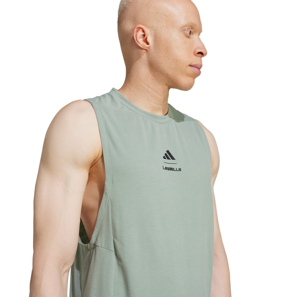 アディダス（adidas）（メンズ）Les Mills グラフィック タンクトップ JJ1437-J1437