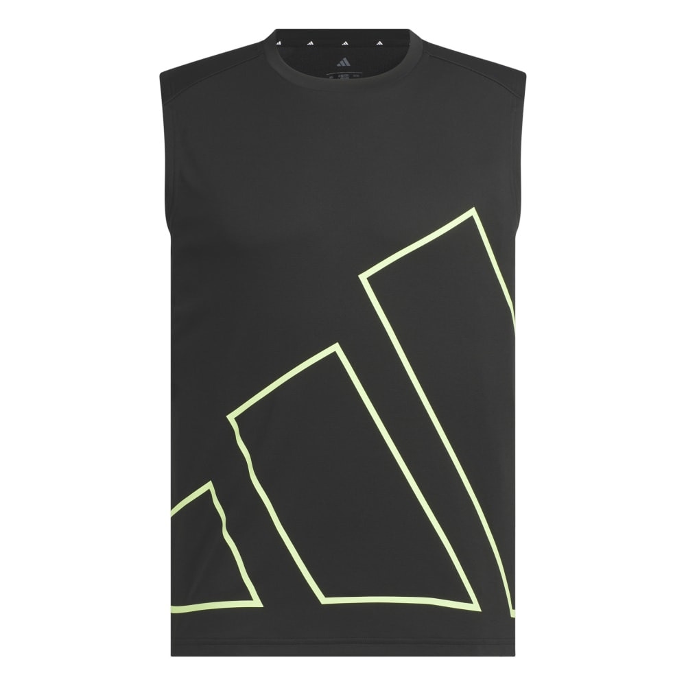 アディダス（adidas）（メンズ）マストハブ レギュラーフィット ビッグロゴ ノースリーブTシャツ VL385-JZ1665