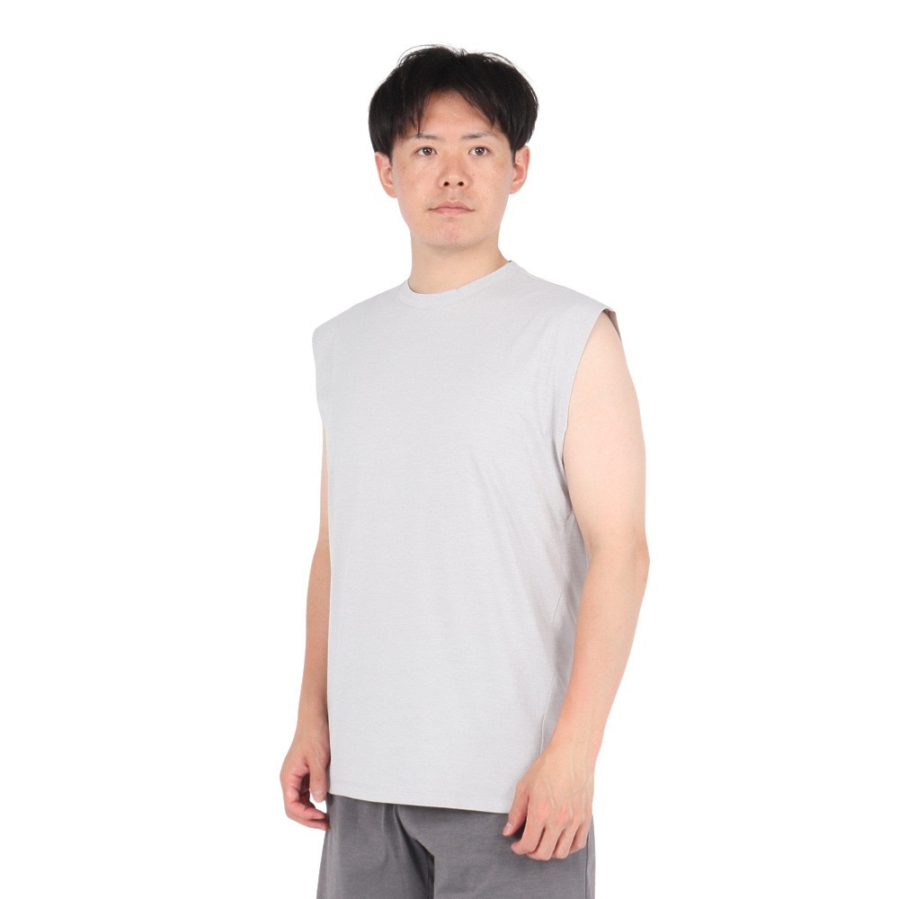 デュアリグ（DUARIG）（メンズ）ベーシックPBT ノースリーブシャツ 5S0039-TRCT-863ES LGRY