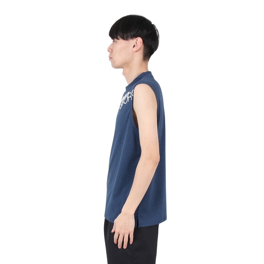 デサント（DESCENTE）（メンズ）SUNSCREEN TAIKYU ハイゲージ スリーブレスシャツ ST5SHT07M NV01
