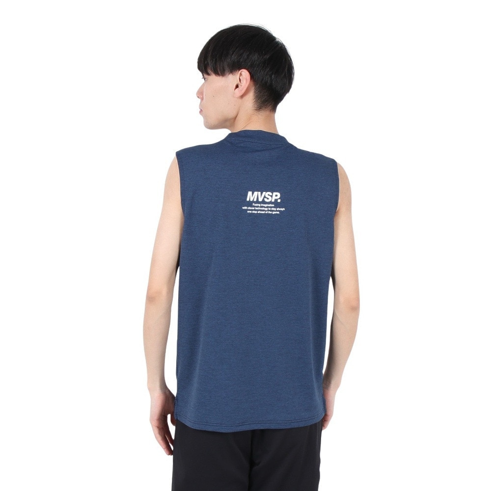 デサント（DESCENTE）（メンズ）SUNSCREEN TAIKYU ハイゲージ スリーブレスシャツ ST5SHT07M NV01