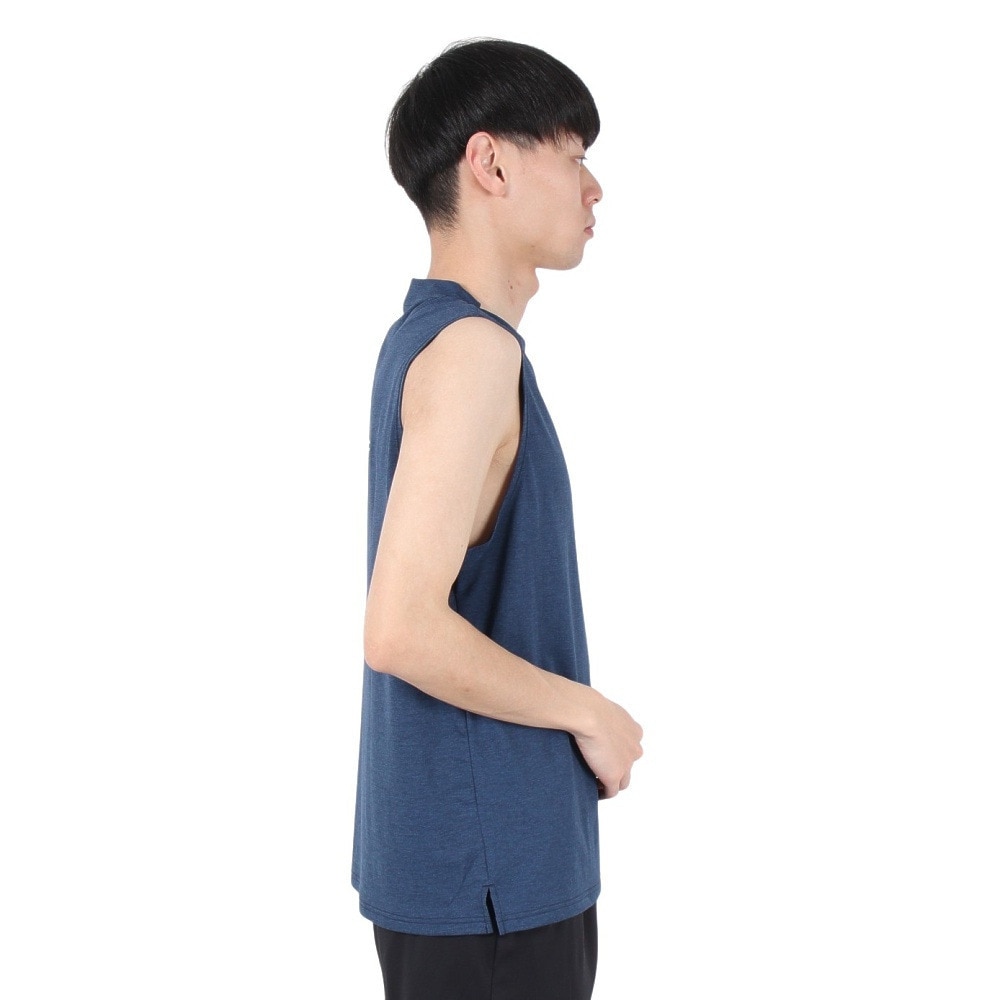 デサント（DESCENTE）（メンズ）SUNSCREEN TAIKYU ハイゲージ スリーブレスシャツ ST5SHT07M NV01