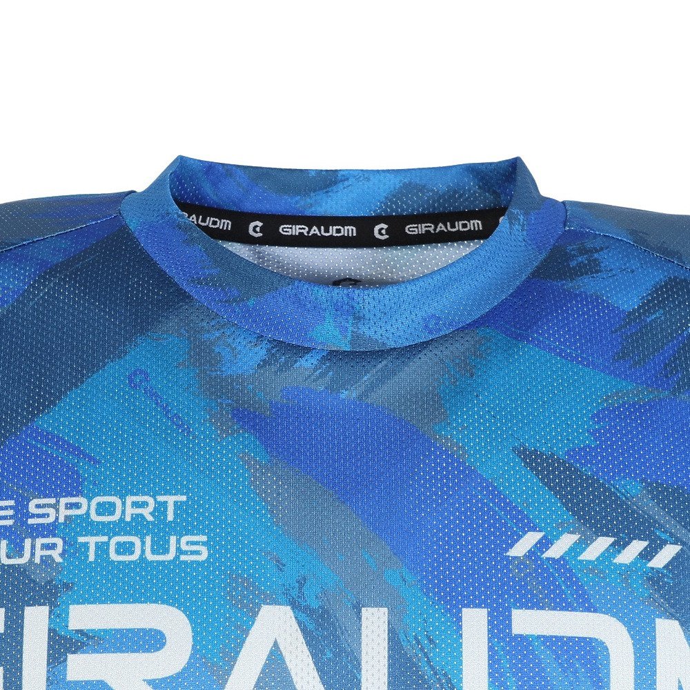 ジローム（GIRAUDM）（メンズ）吸汗速乾 ドライプラス スループラス AUTHENTIC ノースリーブトップス CT6S0041-TR863-GRES BLU