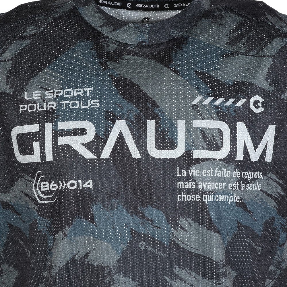 ジローム（GIRAUDM）（メンズ）吸汗速乾 ドライプラス スループラス AUTHENTIC ノースリーブトップス CT6S0041-TR863-GRES NVY