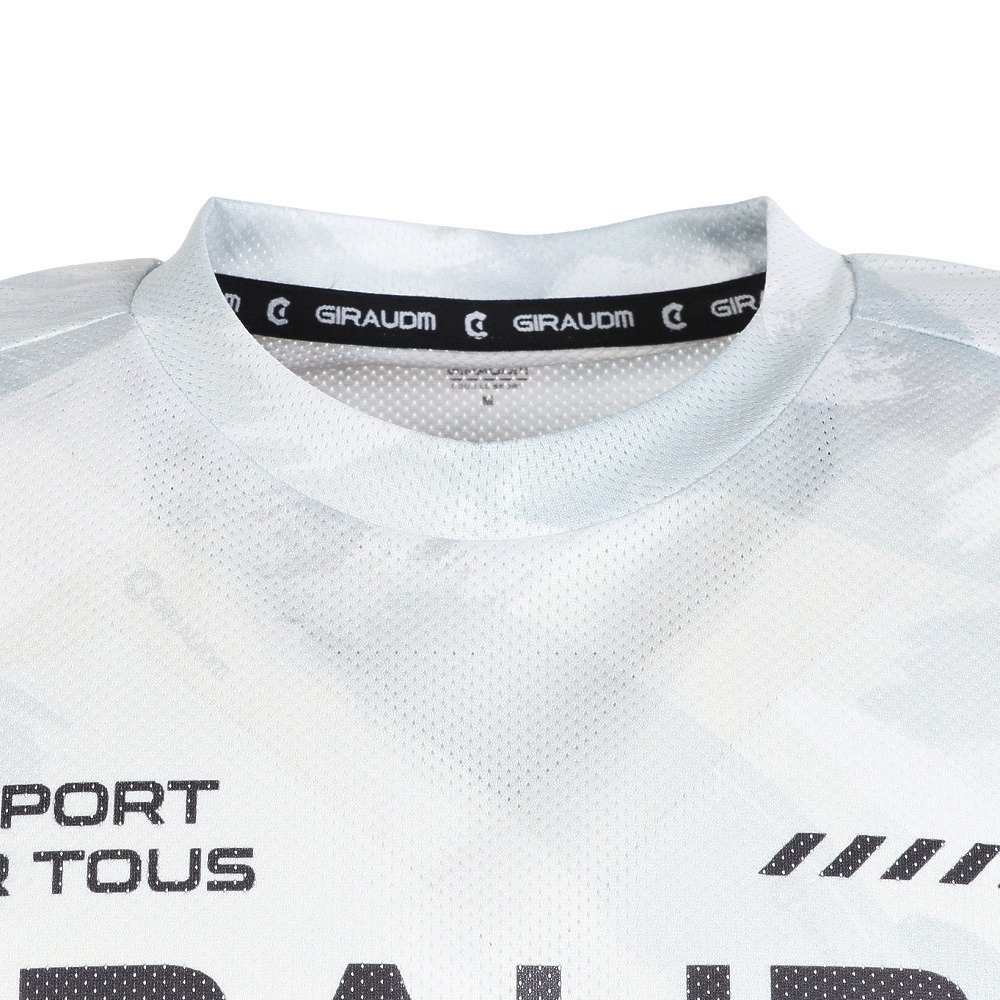 ジローム（GIRAUDM）（メンズ）吸汗速乾 ドライプラス スループラス AUTHENTIC ノースリーブトップス CT6S0041-TR863-GRES WHT