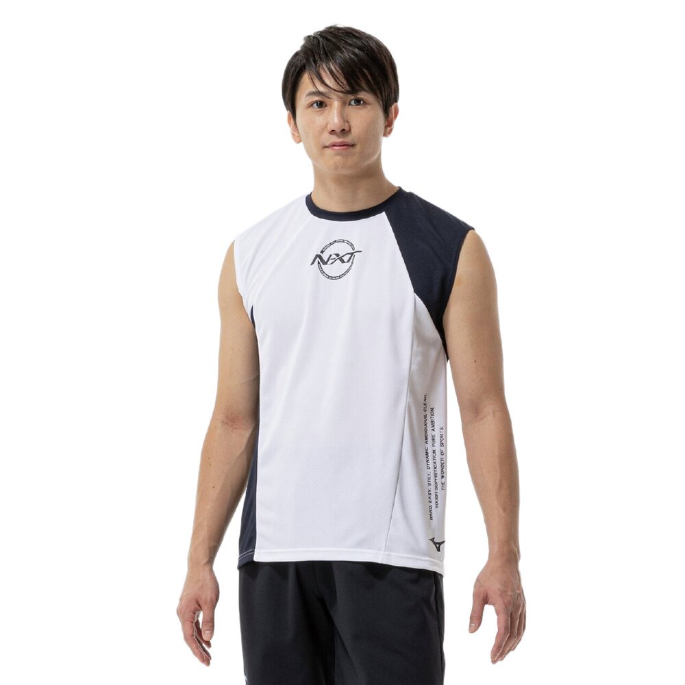 ミズノ（MIZUNO）（メンズ）接触冷感 N-XT アイスタッチノースリブ