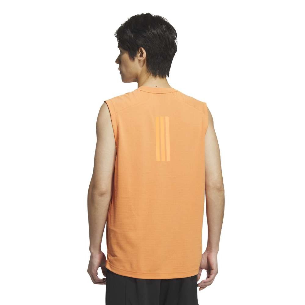 アディダス（adidas）（メンズ）テック エッセンシャルズ クール タッチ ステルス スリーバー ノースリーブ Tシャツ G1908-KF6129