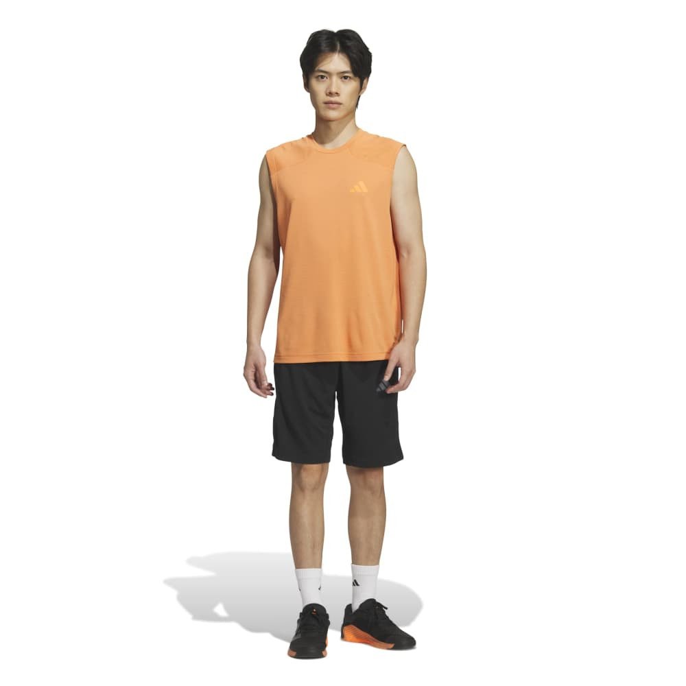 アディダス（adidas）（メンズ）テック エッセンシャルズ クール タッチ ステルス スリーバー ノースリーブ Tシャツ G1908-KF6129