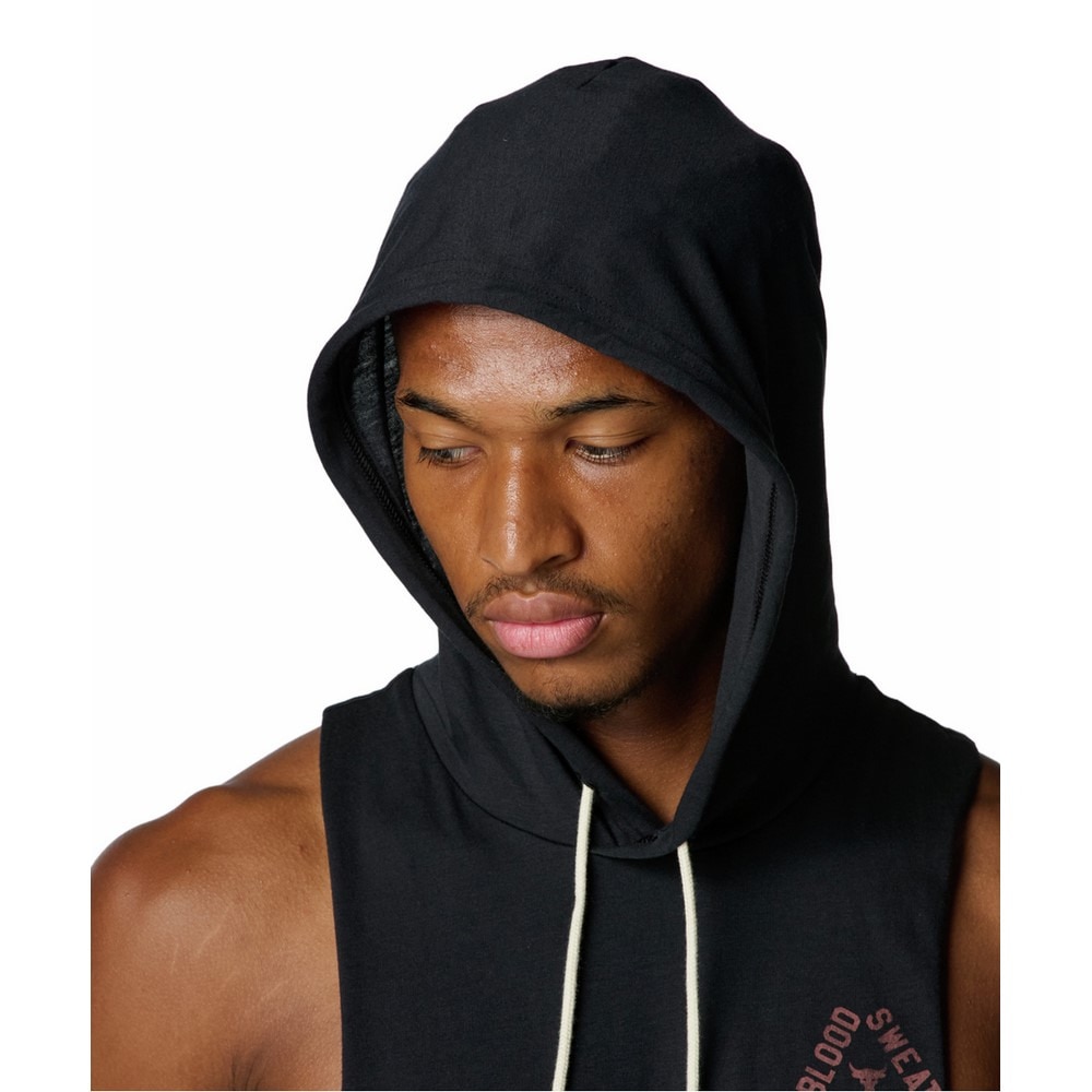 アンダーアーマー（UNDER ARMOUR）（メンズ）プロジェクトロック スリーブレス フーディー 6005049 002