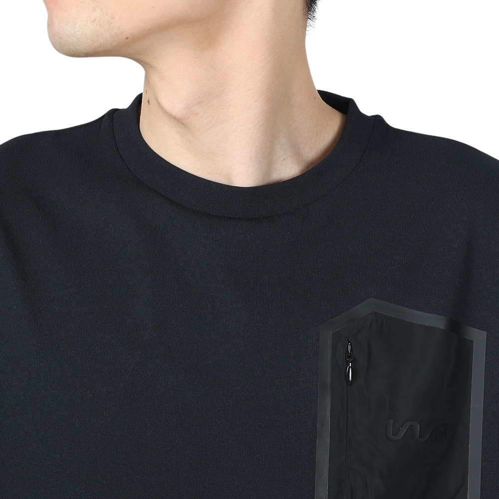 ザ・ワープ・バイ・エネーレ（The Warp By Ennerre）（メンズ）半袖 ポケット Tシャツ WB3RJA08 BLK