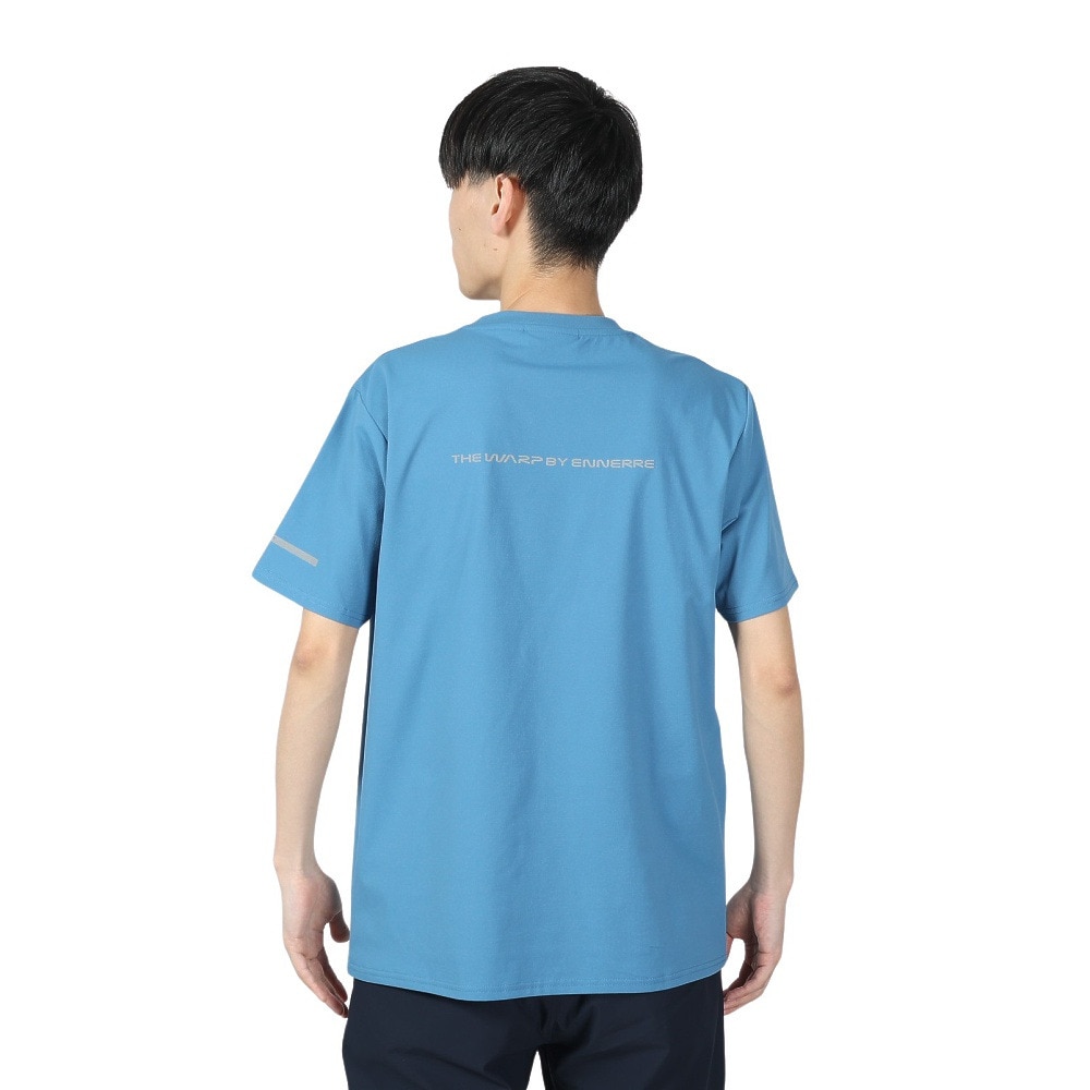 ザ・ワープ・バイ・エネーレ（The Warp By Ennerre）（メンズ）半袖 ポケット Tシャツ WB3RJA08 BLU