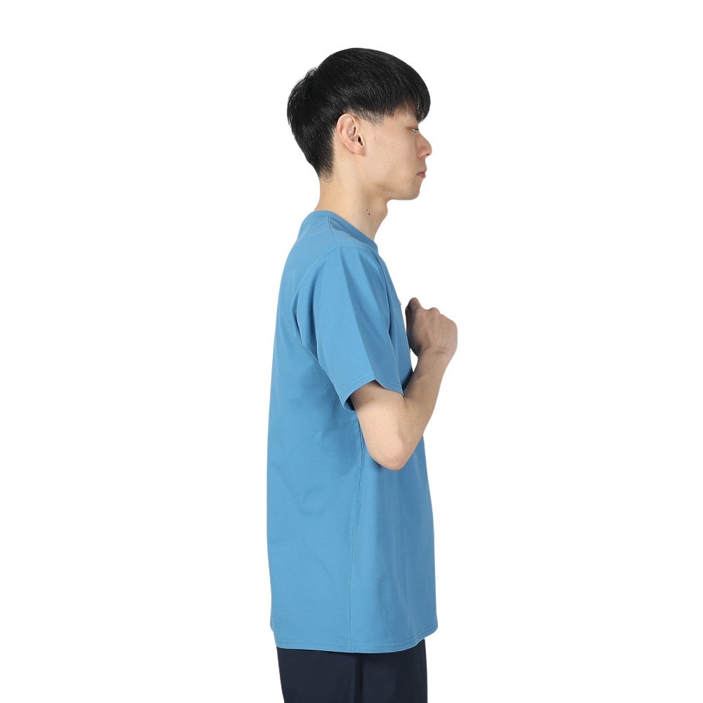 ザ・ワープ・バイ・エネーレ（The Warp By Ennerre）（メンズ）半袖 ポケット Tシャツ WB3RJA08 BLU