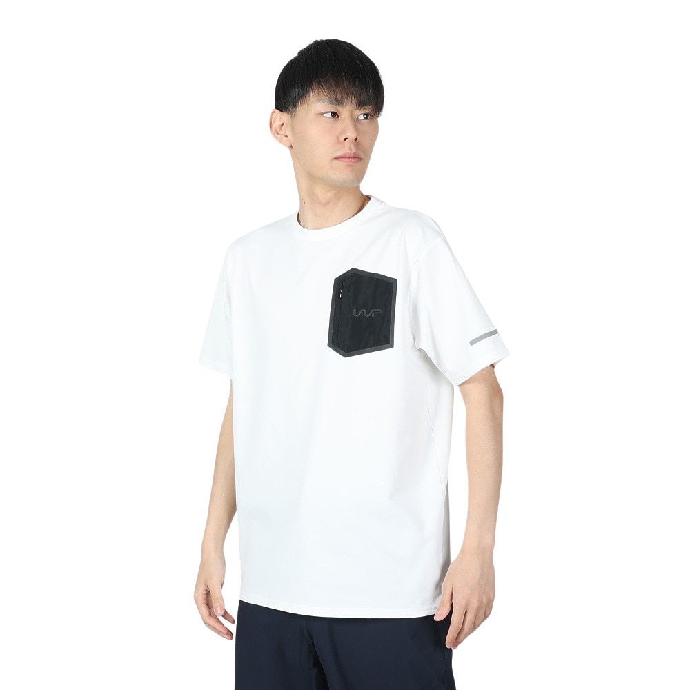 ザ・ワープ・バイ・エネーレ（The Warp By Ennerre）（メンズ）半袖 ポケット Tシャツ WB3RJA08 WHT