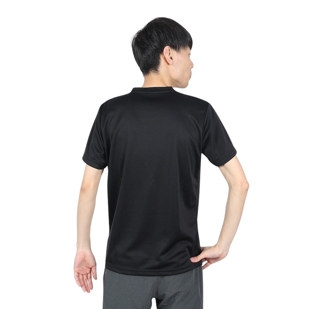 アシックス（ASICS）（メンズ）Tシャツ 半袖 メンズ 黒【オンライン限定価格】ワンポイント 2033A699.001 