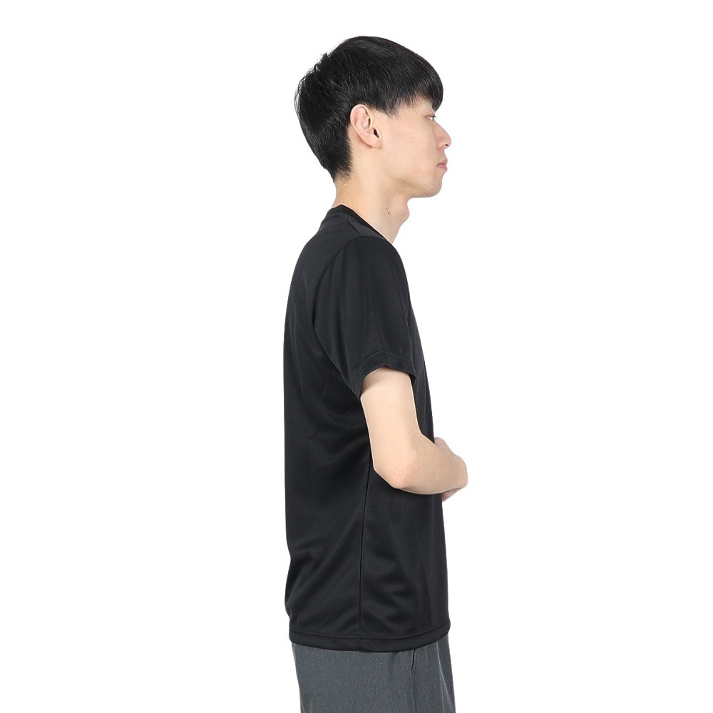 アシックス（ASICS）（メンズ）Tシャツ 半袖 メンズ 黒【オンライン限定価格】ワンポイント 2033A699.001 