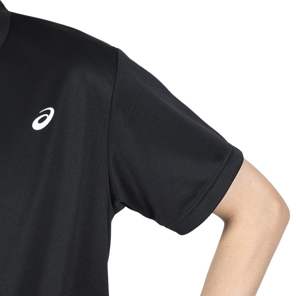 アシックス（ASICS）（メンズ）Tシャツ 半袖 メンズ 黒【オンライン限定価格】ワンポイント 2033A699.001 