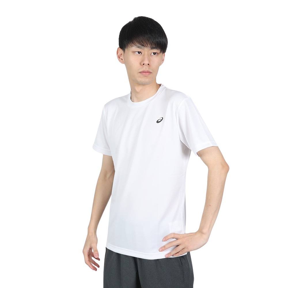 アシックス（ASICS）（メンズ）Tシャツ 半袖 メンズ【オンライン限定価格】ワンポイント 2033A699.100 