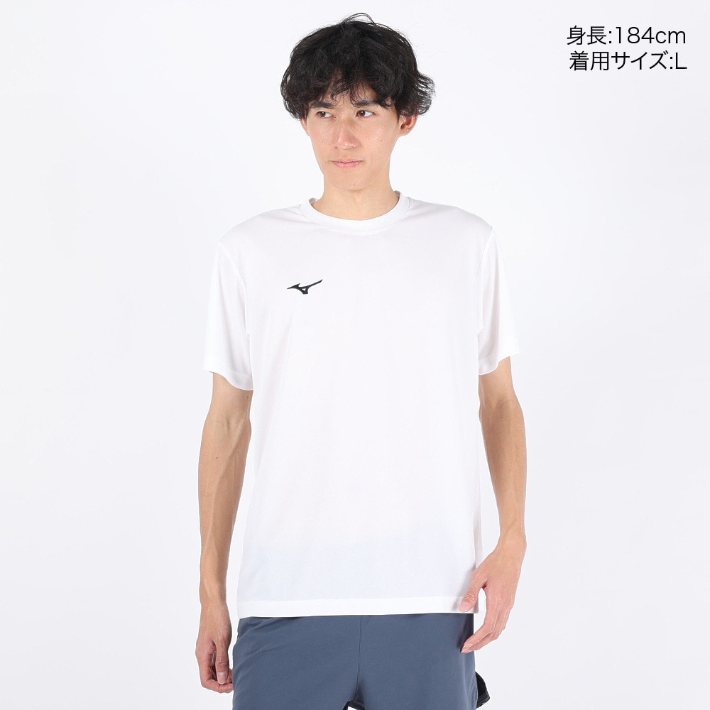 ミズノ（MIZUNO）（メンズ）Tシャツ 半袖 メンズ BS ND 32MA119001 カットソー NAVI DRY 吸汗速乾 UVカット オンライン価格