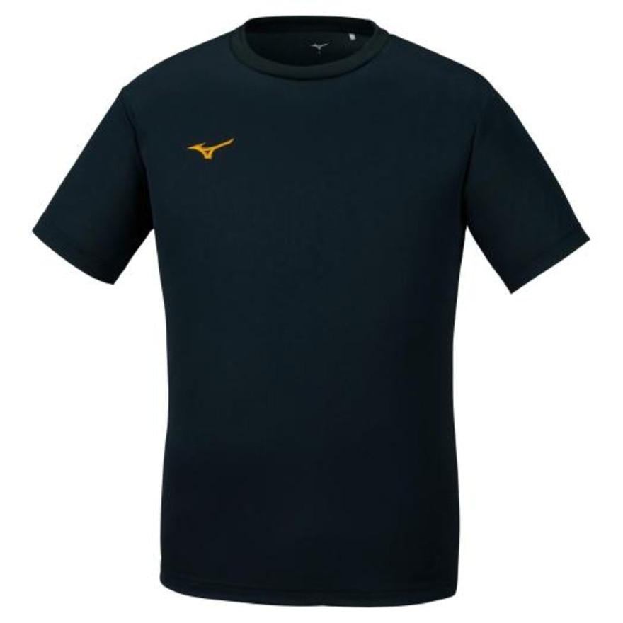 ミズノ（MIZUNO）（メンズ、レディース）Tシャツ 半袖 メンズ ナビドライ 32MA119090 カットソー 黒