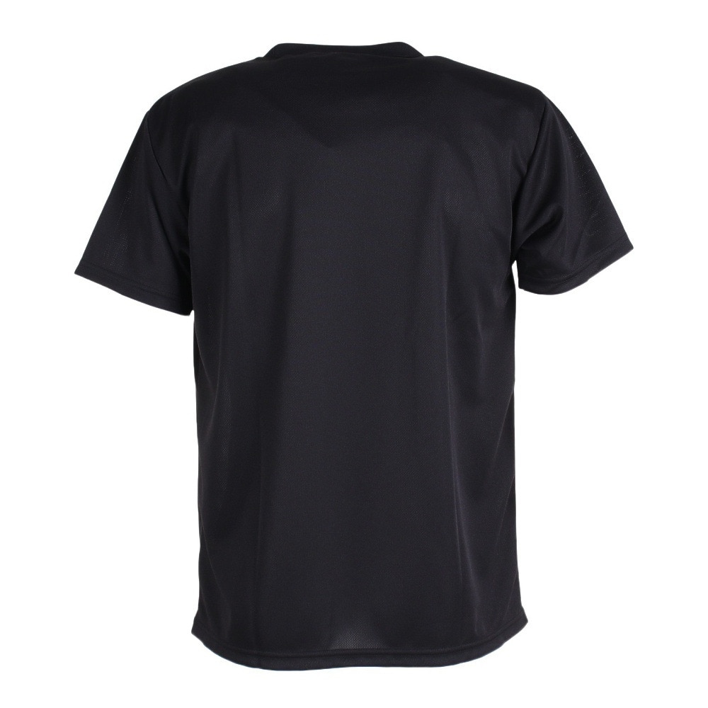 デサント（DESCENTE）（メンズ）Tシャツ 半袖 メンズ 吸汗速乾 ワンポイント シンプル ジム DMC-5801B BLK