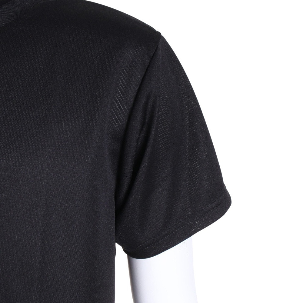 デサント（DESCENTE）（メンズ）Tシャツ 半袖 メンズ 吸汗速乾 ワンポイント シンプル ジム DMC-5801B BLK