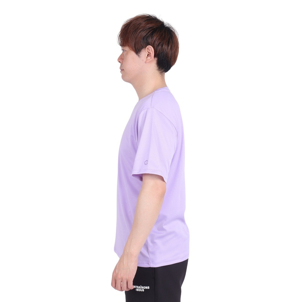 ジローム（GIRAUDM）（メンズ）ドライプラス 1point 半袖Tシャツ CT4S0034-TR863-GRES LVD