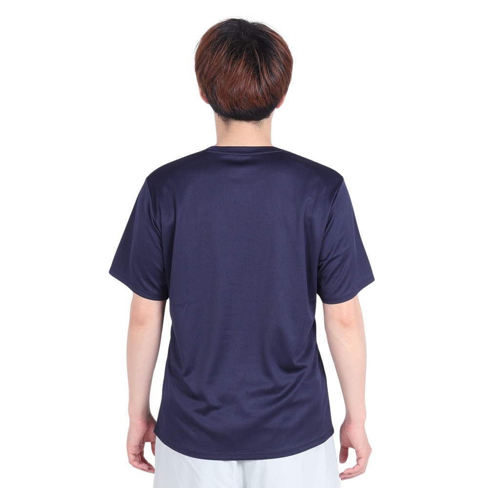 ジローム（GIRAUDM）（メンズ）ドライプラス 1point 半袖Tシャツ CT4S0034-TR863-GRES NVY