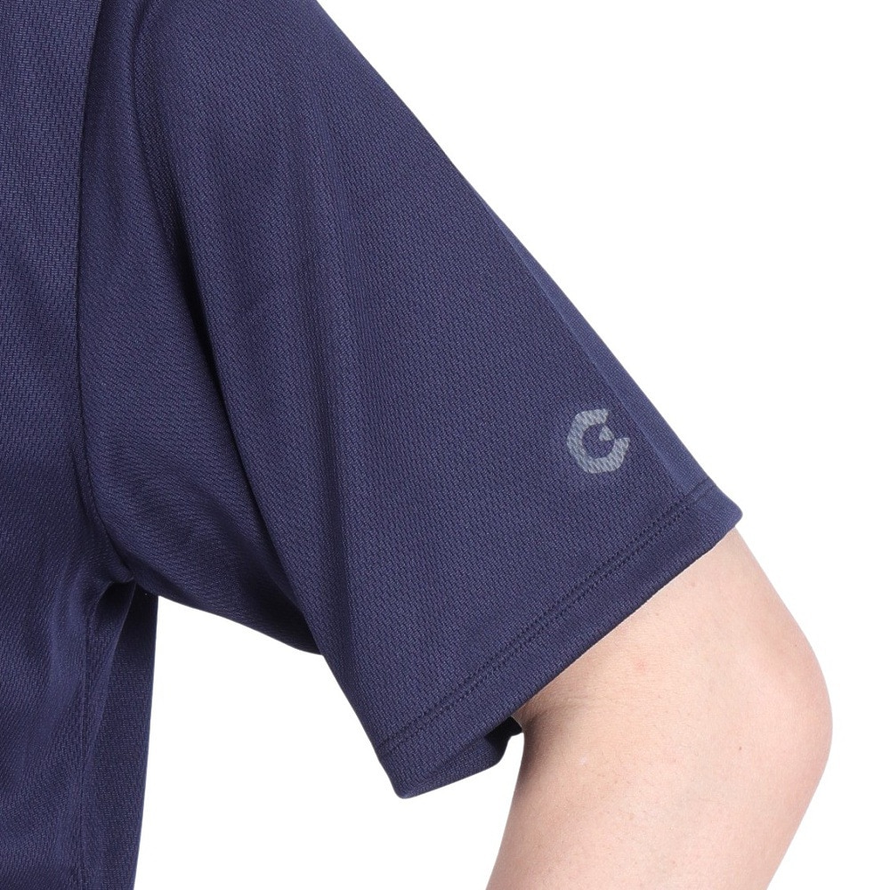 ジローム（GIRAUDM）（メンズ）ドライプラス 1point 半袖Tシャツ CT4S0034-TR863-GRES NVY