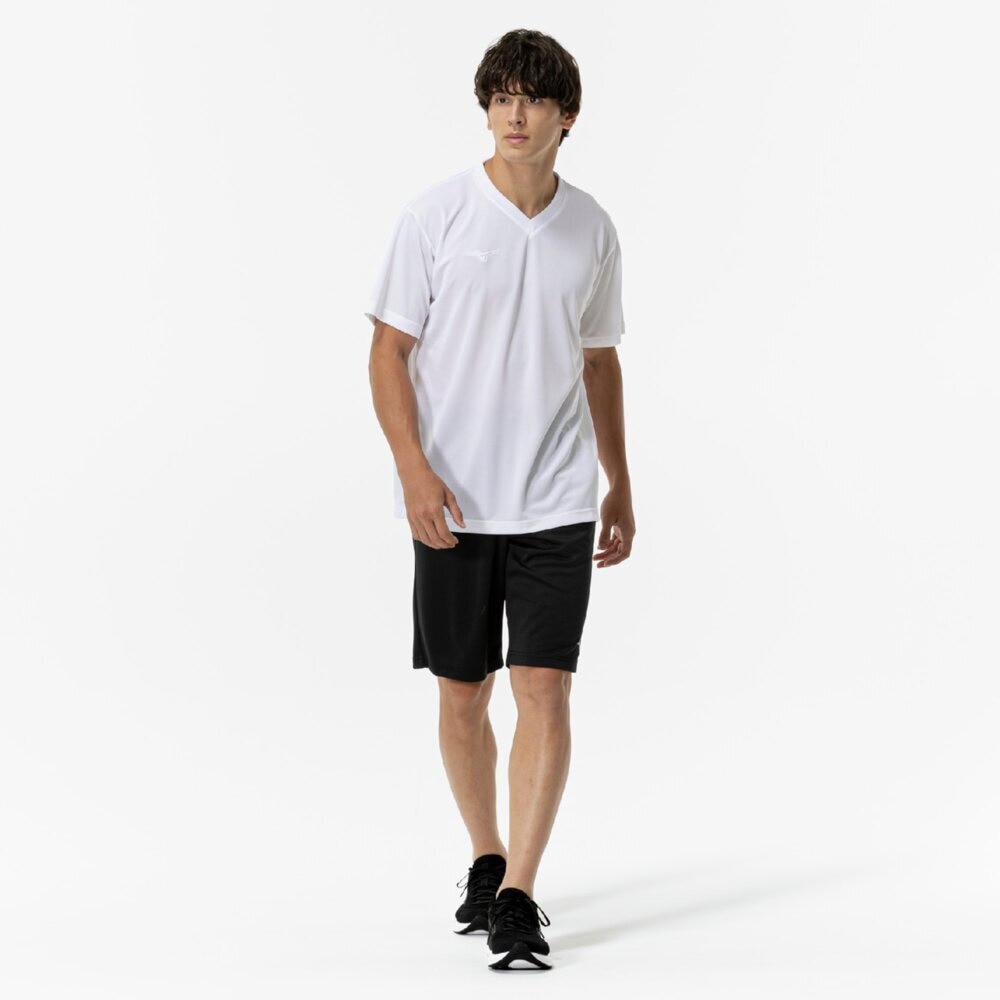 ミズノ（MIZUNO）（メンズ）ナビドライTシャツ 半袖 Vネック 32MAC19170