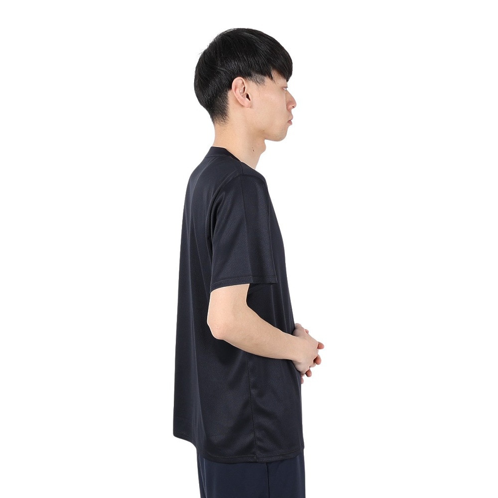 デュアリグ（DUARIG）（メンズ）ドライプラス 1point 半袖Tシャツ 5S0036-TRCT-863ES BLK