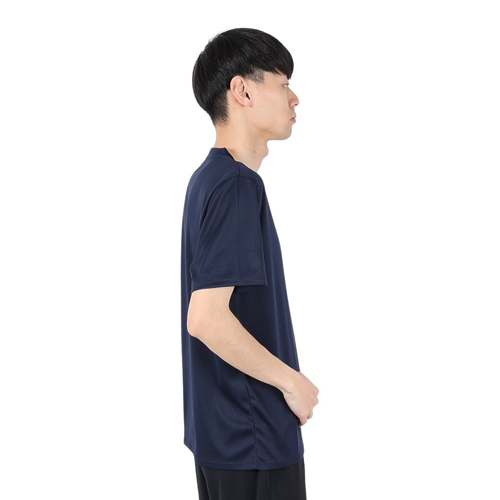 デュアリグ（DUARIG）（メンズ）ドライプラス 1point 半袖Tシャツ 5S0036-TRCT-863ES NVY