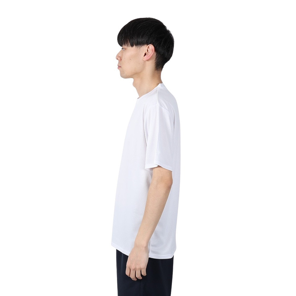 デュアリグ（DUARIG）（メンズ）ドライプラス 1point 半袖Tシャツ 5S0036-TRCT-863ES WHT