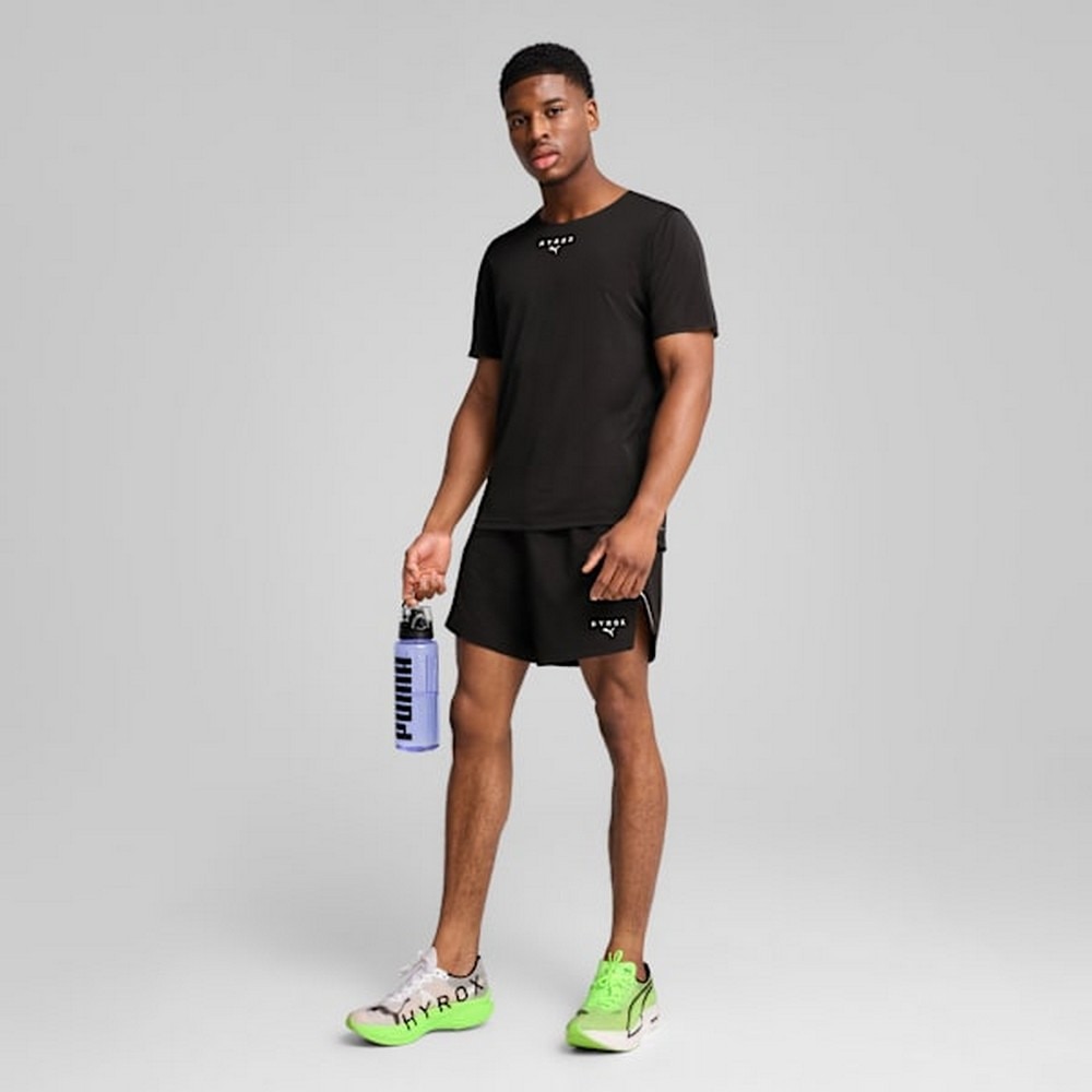 プーマ（PUMA）（メンズ）HYROX ウルトラスパン 半袖 Tシャツ 527157 01 BLK