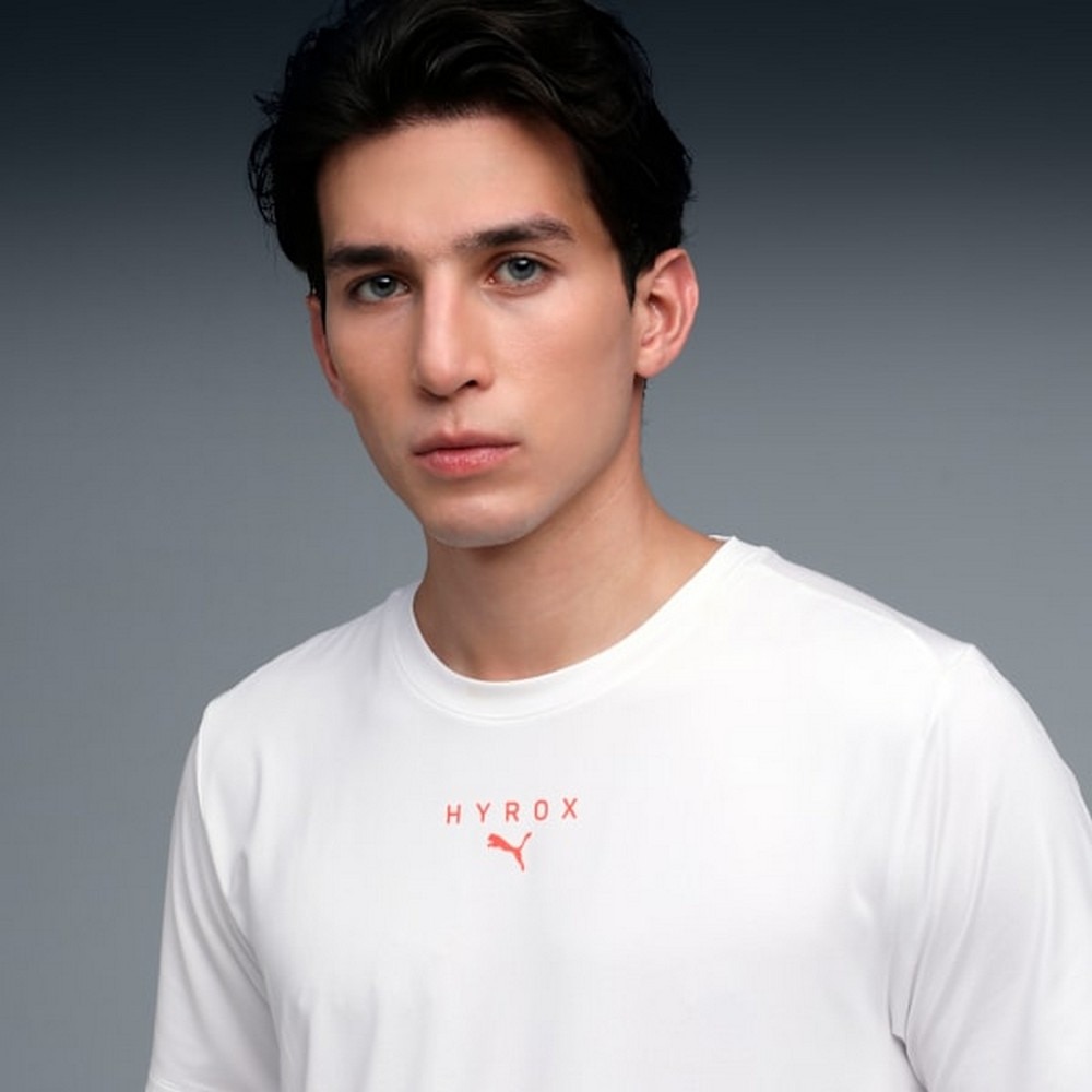 プーマ（PUMA）（メンズ）HYROX クラウドスパン サーモアダプト 半袖 Tシャツ 527540 02 WHT