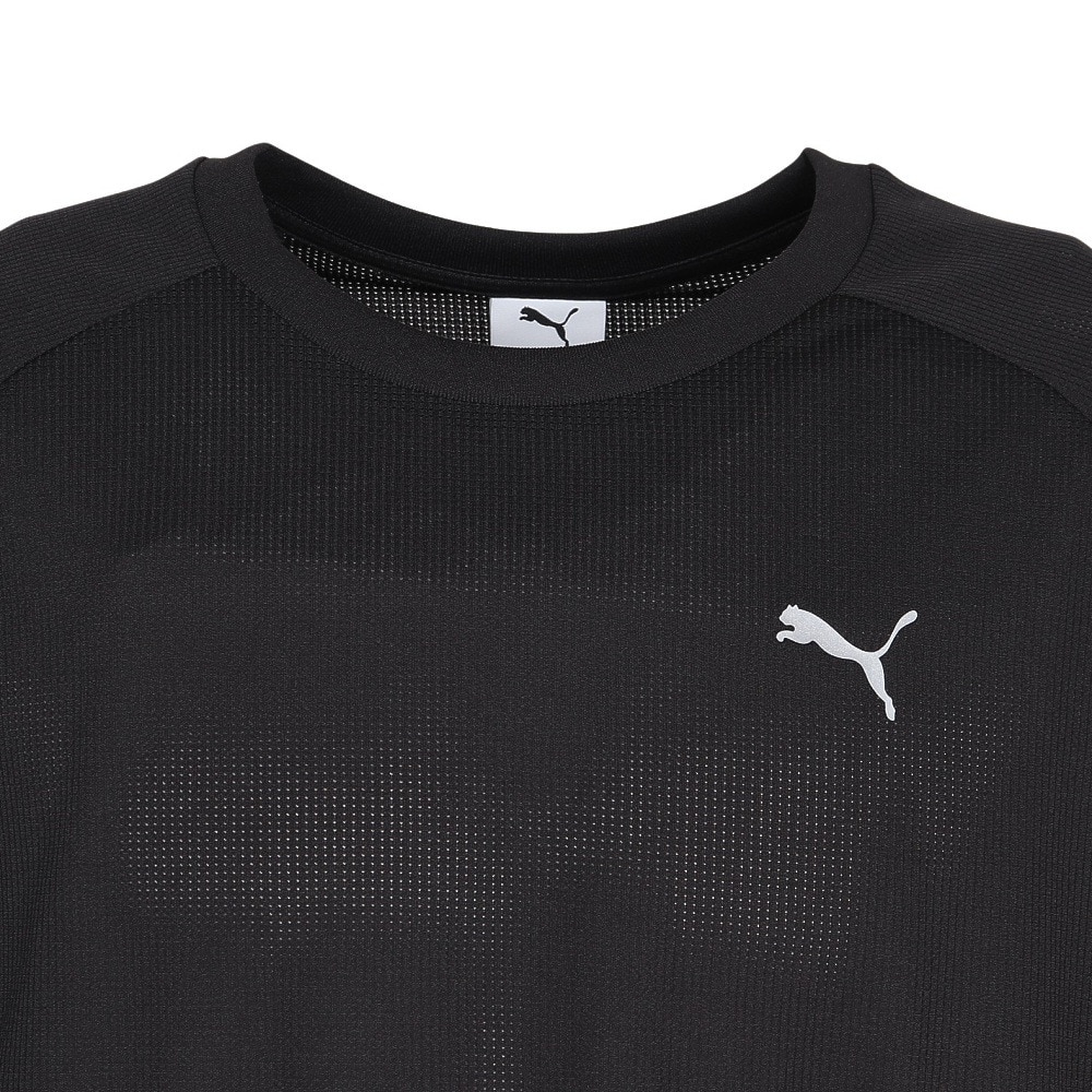 プーマ（PUMA）（メンズ）TECH 長袖Tシャツ 634302 01 BLK