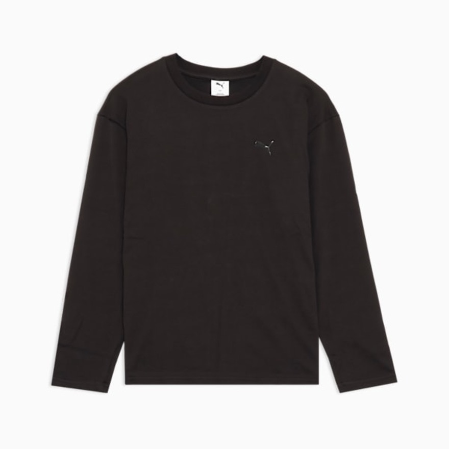 プーマ（PUMA）（メンズ）ESS MX リラックスド キャット 長袖Tシャツ 690355 01 BLK