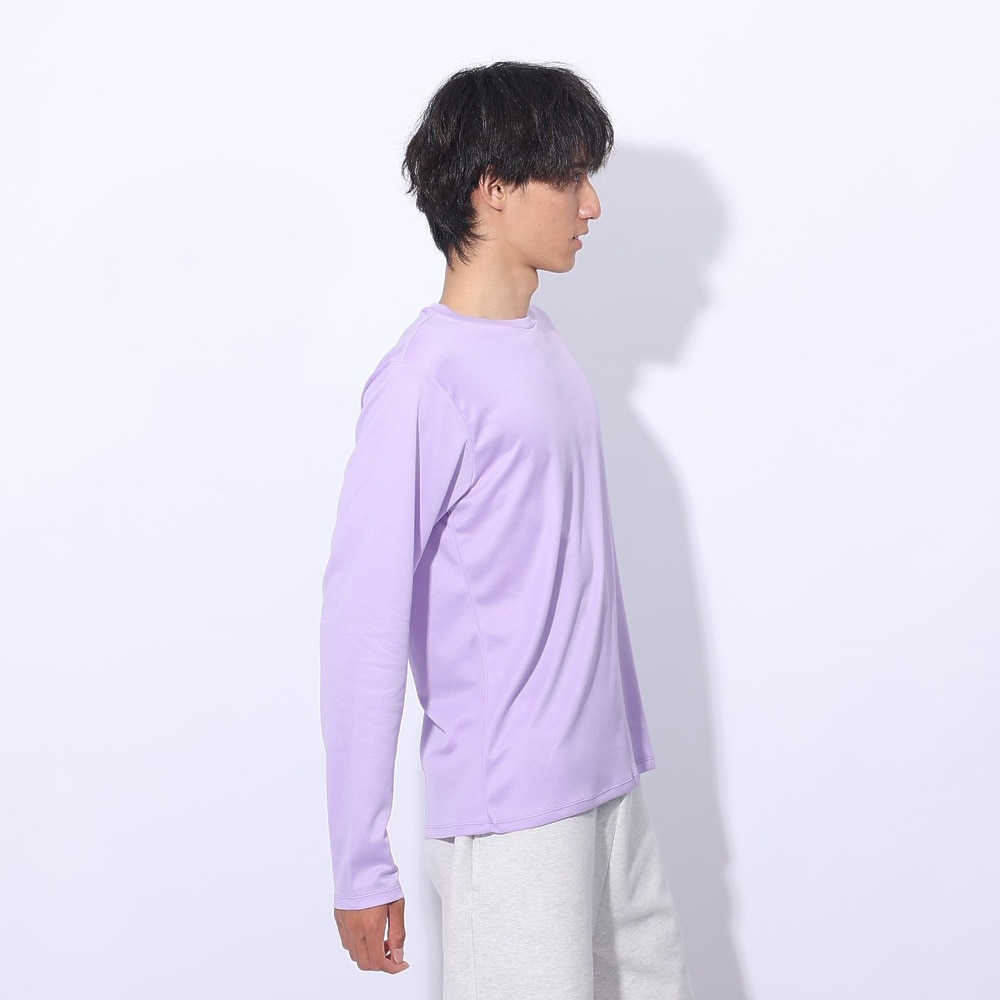 ジローム（GIRAUDM）（メンズ）ドライプラス ワンポイント ロング スリーブ Tシャツ CT4S0035-TR863-GRES LVD