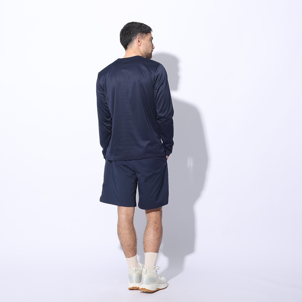 ジローム（GIRAUDM）（メンズ）ドライプラス ワンポイント ロング スリーブ Tシャツ CT4S0035-TR863-GRES NVY