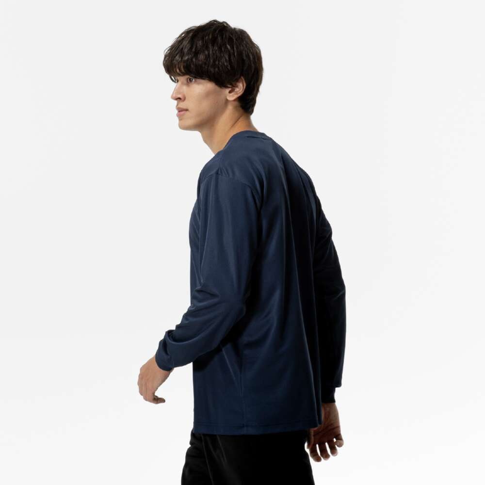 ミズノ（MIZUNO）（メンズ）ナビドライ 長袖Tシャツ 32MAC19514