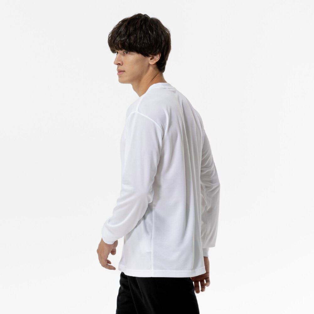 ミズノ（MIZUNO）（メンズ）ナビドライTシャツ 長袖 丸首 32MAC19570