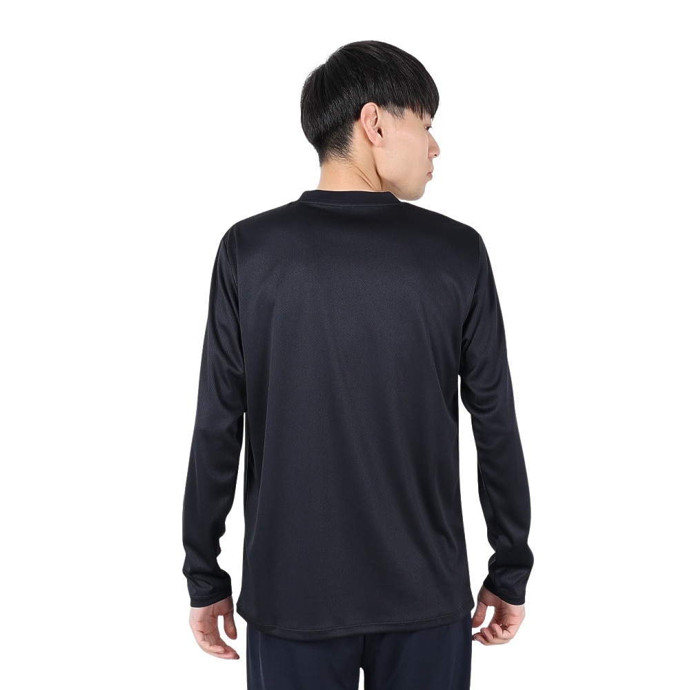 デュアリグ（DUARIG）（メンズ）ドライプラス 1point 長袖Tシャツ 5S0037-TRCT-863ES BLK