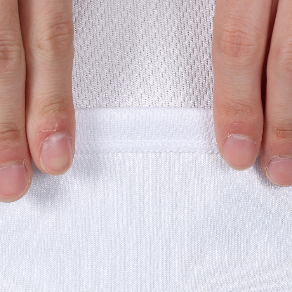 デュアリグ（DUARIG）（メンズ）ドライプラス 1point 長袖Tシャツ 5S0037-TRCT-863ES WHT
