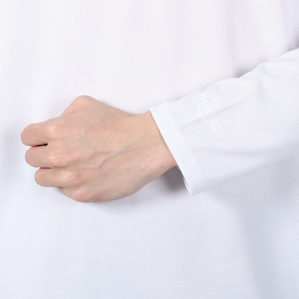 デュアリグ（DUARIG）（メンズ）ドライプラス 1point 長袖Tシャツ 5S0037-TRCT-863ES WHT