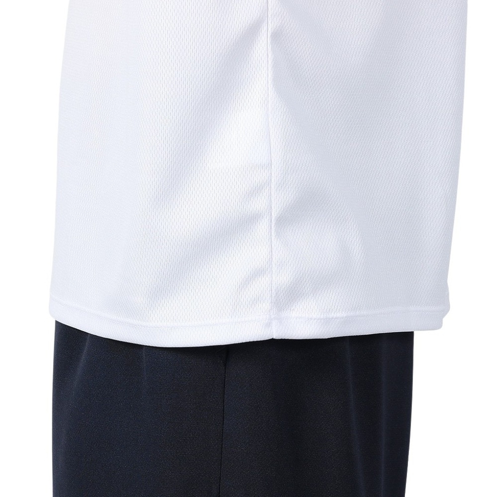 デュアリグ（DUARIG）（メンズ）ドライプラス 1point 長袖Tシャツ 5S0037-TRCT-863ES WHT