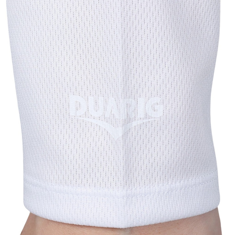 デュアリグ（DUARIG）（メンズ）ドライプラス 1point 長袖Tシャツ 5S0037-TRCT-863ES WHT