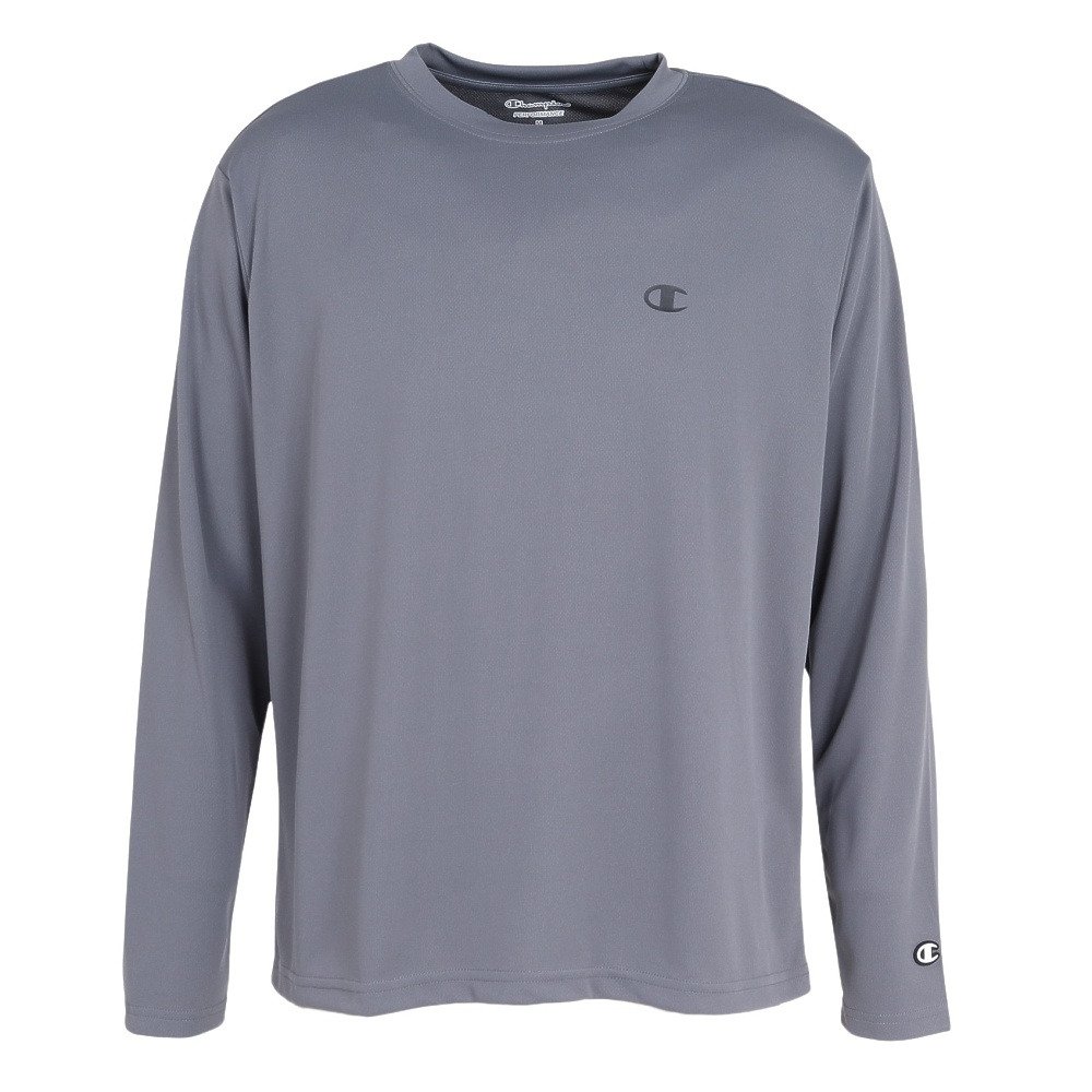チャンピオン 長袖Tシャツ グレー L - 【公式】 スーパースポーツゼビオ