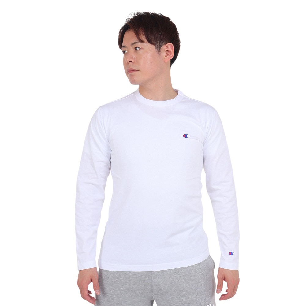 チャンピオン-ヘリテイジ（CHAMPION-HERITAGE）（メンズ）長袖Tシャツ メンズ ロングスリーブTシャツ 23FW C3-Y428 010